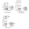 Fst800-501 4-20 mA Pressure Transmitters Refrigeration Air Conditioner Compressor Pressure Transmitter